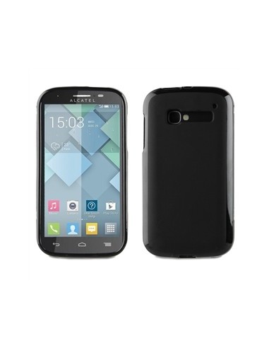Muvit MUSKI0365 - Funda minigel para Alcatel Pop C5, negro - Electrónica - Kiwiku.com