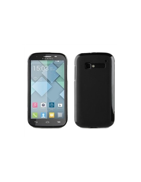 Muvit MUSKI0365 - Funda minigel para Alcatel Pop C5, negro - Electrónica - Kiwiku.com