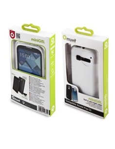 Muvit MUSKI0366 - Funda minigel para Alcatel Pop C5, blanco: Kiwiku.com: Electrónica 2