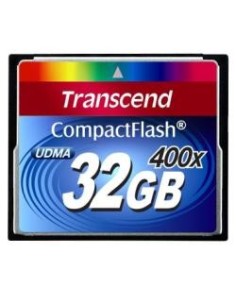 Transcend TS32GCF400 - Memoria Compact Flash de 32 GB (90 MB/s, 10000 ciclos), Negro: Transcend: Kiwiku.com: Informática