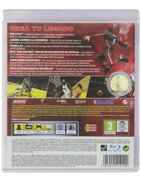 NBA 2K14: Playstation 3: Kiwiku.com: Videojuegos