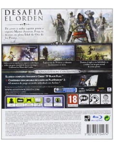 Assassins Creed 4: Black Flag - Bonus Edition: Playstation 3: Kiwiku.com: Videojuegos 2