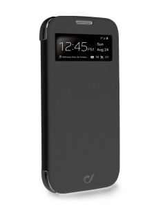 Funda book id negra galaxy s4