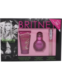 Britney Spears Fantasy Set de Regalo 30ml Eau de Parfum Vaporizador + 50ml Souffle Corporal + 10ml Eau de Parfum Vaporizador par