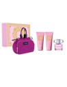 Versace Bright Crystal Eau de Toilette Vaporizador 90ml Set 4 Piezas para Mujer
