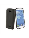 Funda minigel negra humo alcatel pop c7 muvit