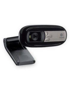 Logitech C170 - Webcam (Enchufar y usar, Micrófono incorporado), Negro: LOGITECH: Kiwiku.com: Informática