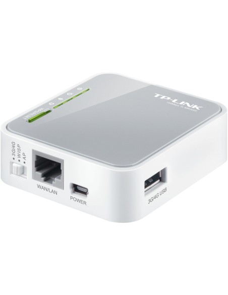 TP-Link TL-MR3020 - Router Inalambrico portátil WIFI 4G kiwiku.com