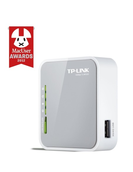 TP-Link TL-MR3020 - Router Inalambrico portátil WIFI 4G kiwiku.com