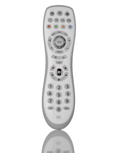 Mando simple 4 one for all hasta 4 dipositivos tv, pvr, dvd extra urc 6440 2