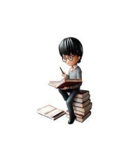 plastoy_harry_potter_pila_de_grimorios_fig_harry_potter_wizarding_world_(figura)_3521320606224_oferta
