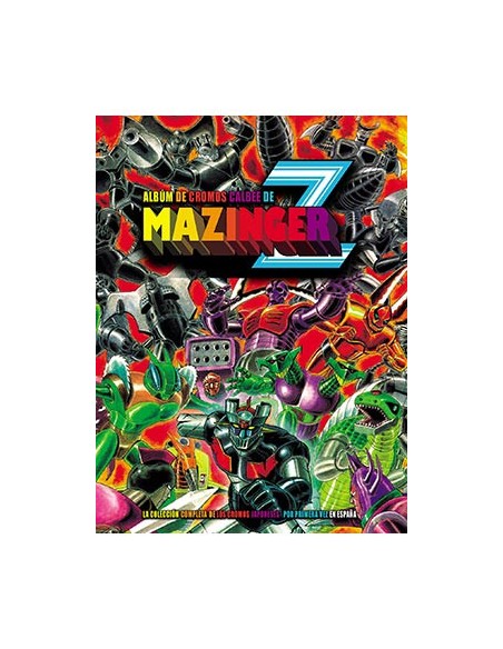 tebeos_dolmen_editorial_s.l._album_de_cromos_calbee_de_mazinger_z_9788417956479_oferta