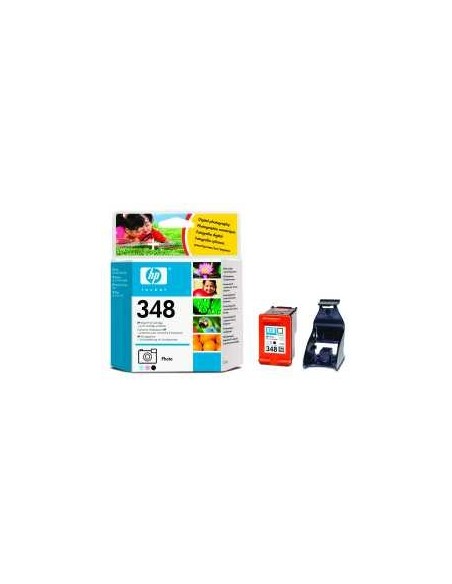 HP C9369EE - Cartucho fotográfico de inyección de tinta HP 348
