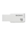 Sony micro vault style - memoria usb 2.0, 16 gb, led light, color blanco