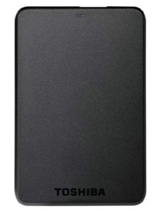 Toshiba StorE Basics (HDTB110EK3BA) - Disco duro externo de 1 TB USB 3.0 2.5, negro