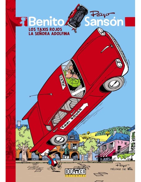 tebeos_dolmen_editorial_s.l._benito_sanson_01._los_taxis_rojos_-_la_señora_adolfina_9788416436026_oferta