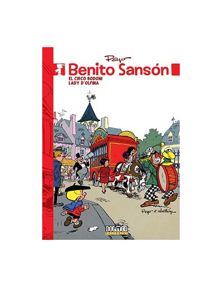 tebeos_dolmen_editorial_s.l._benito_sanson_03._el_circo_bodoni_/_lady_d'olfina_9788416436385_oferta