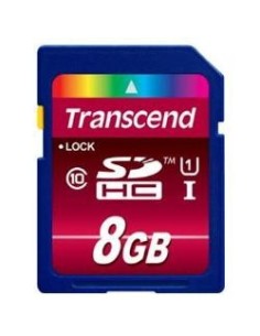 Transcend TS8GSDHC10U1 - Tarjeta de memoria SDHC de 8 GB (Clase 10): Transcend: Kiwiku.com: Informática