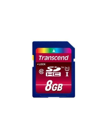 Transcend TS8GSDHC10U1 - Tarjeta de memoria SDHC de 8 GB (Clase 10): Transcend: Kiwiku.com: Informática