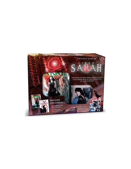 tebeos_dolmen_editorial_s.l._caja_exclusiva._el_libro_de_sarah_(fantasía)_9788416961603_oferta