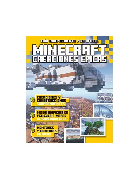 tebeos_dolmen_editorial_s.l._creaciones_epicas_en_minecraft_9788418898662_oferta