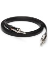 Cable auxiliar audio flat cable 1m - negro
