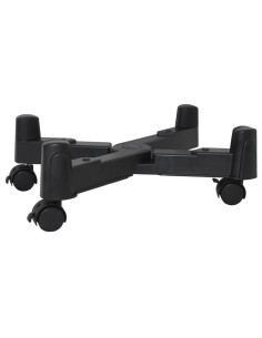 Soporte de cpu con ruedas , ajustable de 7.5cm a 25cm approx  appmcsv2