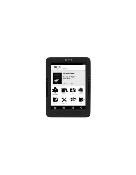 Kiwiku.com: Papyre 630 eBook 6 4Gb Negro Wifi Táctil con luz - Electrónica