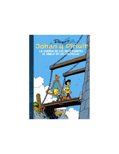 Tebeos Dolmen Editorial S.l. Johan y Pirluit 04: la Guerra de las Siete Fuentes y el Anillo de los Castellac