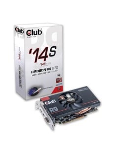 CLUB3D Radeon R9 270 '14 Series - Tarjeta gráfica 2gb