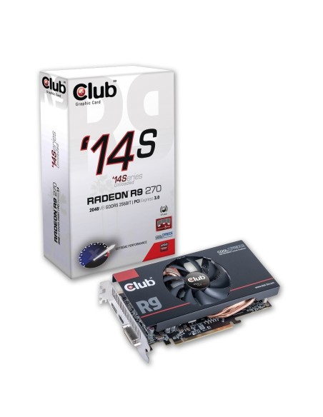 CLUB3D Radeon R9 270 '14 Series - Tarjeta gráfica 2gb