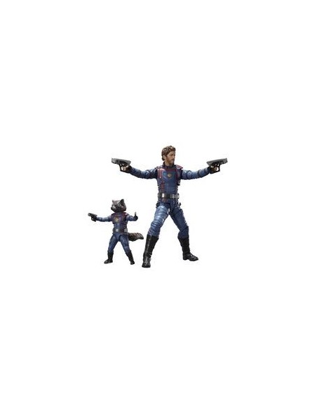 Bandai Tamashii Nations Star Lord & Rocket Raccoon 2 Fig. 15 & 6 Cm Marvel Guardians Of The Galaxy Vol. 3 Sh Figua (figura)