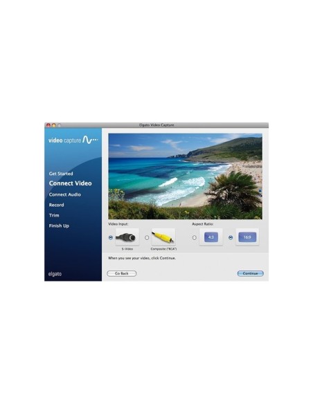 Capturador de video analogico para Mac