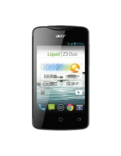 Acer Liquid Z3 - Smartphone Urban Negro Multi-touch 1 GHz MT6572,