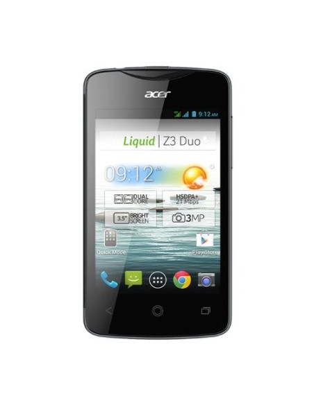 Acer Liquid Z3 - Smartphone Urban Negro Multi-touch 1 GHz MT6572,