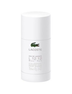 #2 en Top 20 Perfumes para Hombre de LACOSTE Más Vendidos - Lacoste Eau de Lacoste L.12.12 Blanc Desodorante en Barra 75ml para Hombre