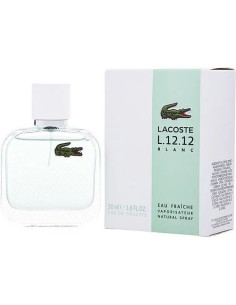 Lacoste L.12.12 Blanc Eau Fraiche Eau de Toilette Vaporizador 50ml para Hombre