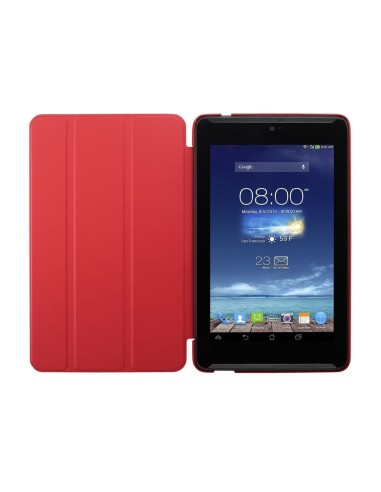 Asus Original TriCover - Funda estilo libro para Fonepad7, color rojo: Kiwiku.com: Informática