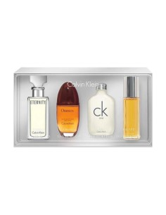 Calvin Klein para Mujer Miniatura Set Regalo 4x 15ml Eternity + Ck One + Obsessioneau