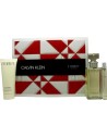 Calvin Klein Eternity para Mujer Eau de Parfum 100ml + Leche Corporal 100ml + Eau de Parfum 10ml