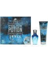Police Potion Power Set Regalo 30ml Eau de Parfum + 100ml Gel de Ducha