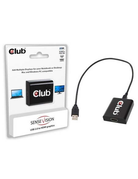 Tarjeta Grafica Sensevision usb 2.0 to hdmi    ext