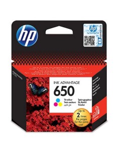 HP 650 - Cartucho de tinta para impresoras: Kiwiku.com: Oficina y papelería
