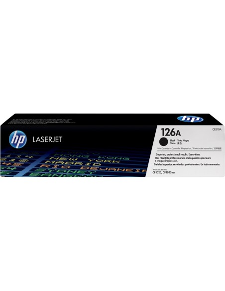 Toner hp laserjet pro cp/1025nw/1025/1020 negro 126a (ce310a)