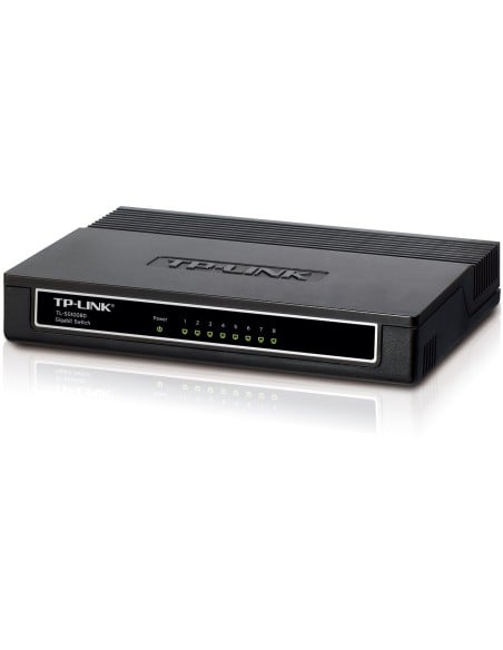 TP-LINK TL-SG1008D - Switch de red con 8 puertos Gigabit 10/100/1000Mbps (sin configuración): TP-LINK: Kiwiku.com: Informática