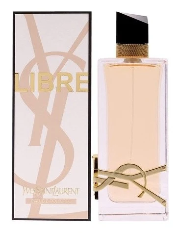 Frasco y estuche de Yves Saint Laurent Libre