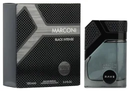 Rave Men's Marconi Black Intense Edp Spray 100 Ml