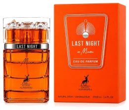 Maison Alhambra Last Night In Miami - Perfume Unisex Floral Frutal - Eau de Parfum 100 Ml Vaporizador