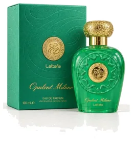 Lattafa Opulent Milano - Perfume Unisex Aromático Amaderado - Eau de Parfum 100 Ml Vaporizador