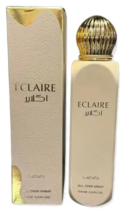 Lattafa All Over Spray Eclaire 150 Ml Bruma Corporal Femenina